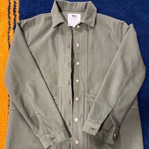 Sézane  Will Jacket in Khaki Size Medium (4-6)